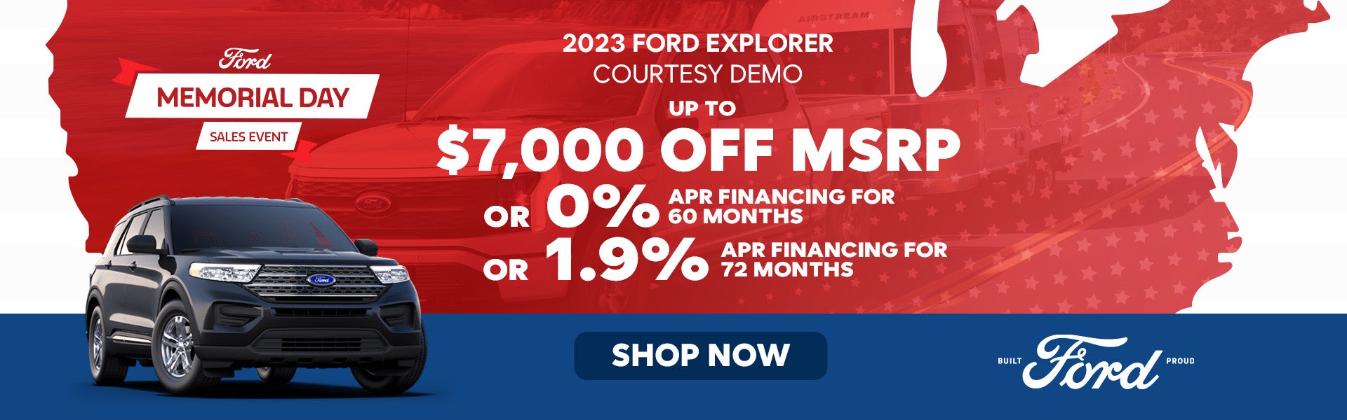 2023 Ford Explorer Courtesy Demo